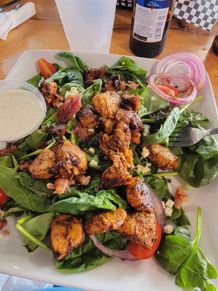 Spinach Salad with Chicken